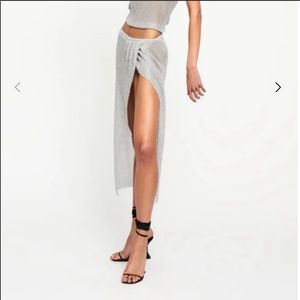 Lioness Almost Famous Silver Skirt